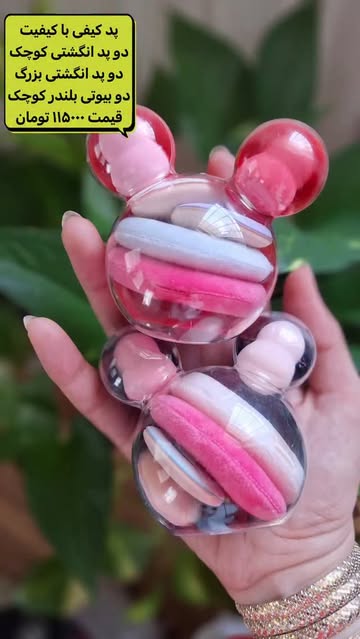 پک پد آرایشی باکس میکی موس ۶ عدد