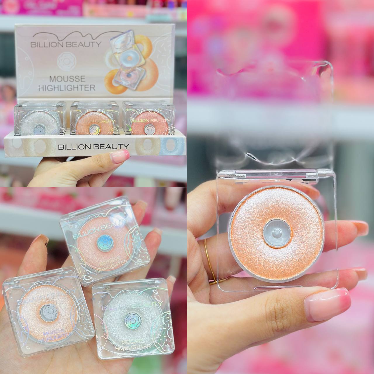 هایلایتر دونات ترکیبی اورجینال از برند billion